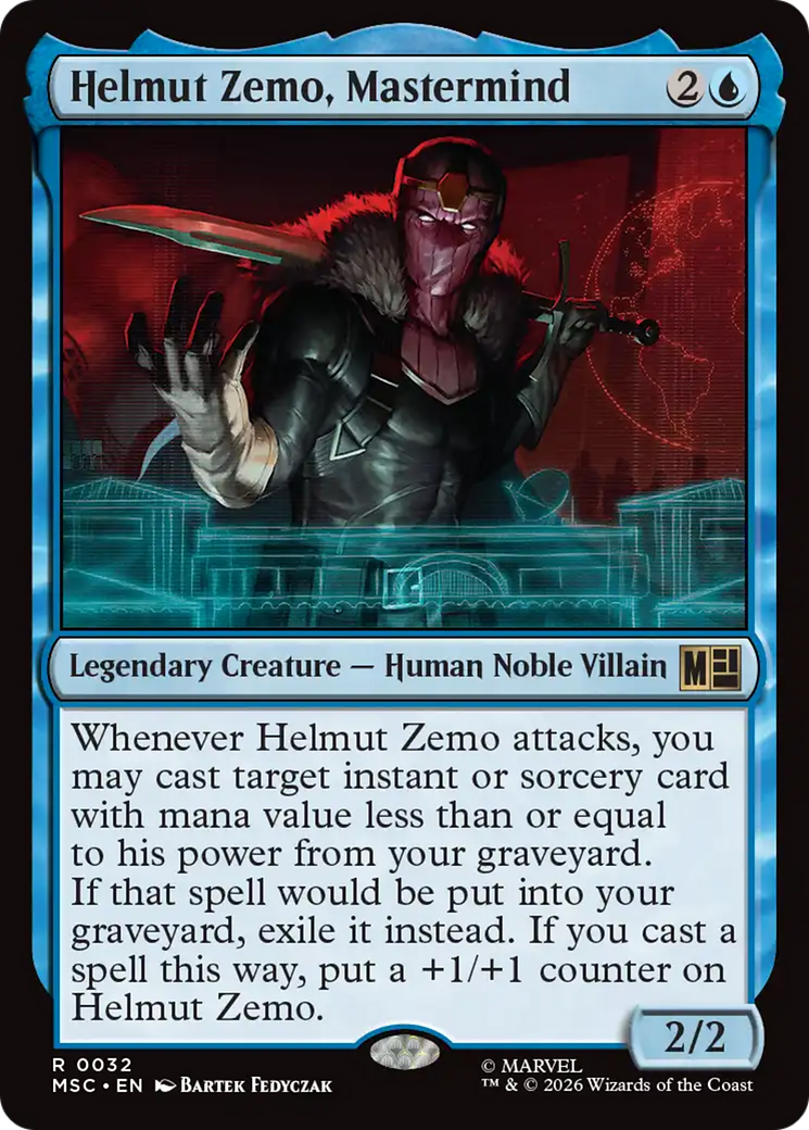 Helmut Zemo, Mastermind [Marvel Super Heroes Commander] | Gamers Paradise