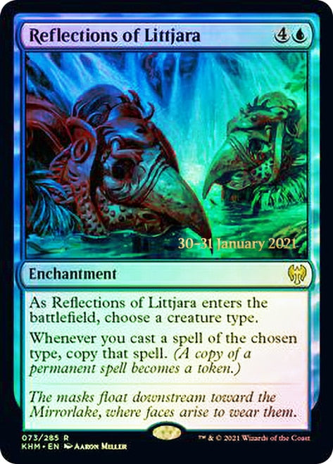 Reflections of Littjara [Kaldheim Prerelease Promos] | Gamers Paradise