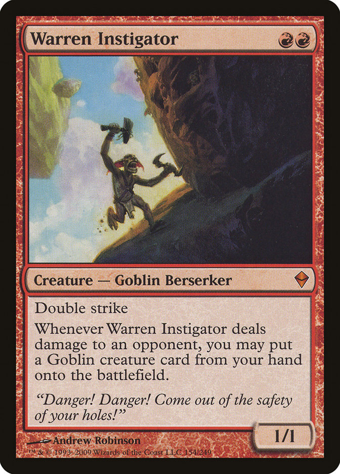 Warren Instigator [Zendikar] | Gamers Paradise