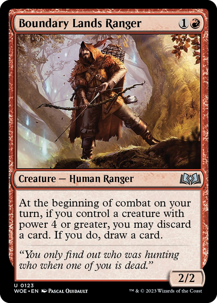 Boundary Lands Ranger [Wilds of Eldraine] | Gamers Paradise