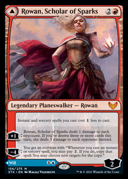 Rowan, Scholar of Sparks // Will, Scholar of Frost [Strixhaven: School of Mages] | Gamers Paradise