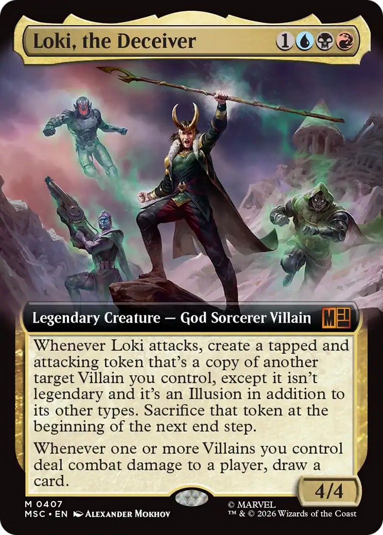 Loki, the Deceiver (Extended Art) [Marvel Super Heroes Commander] | Gamers Paradise