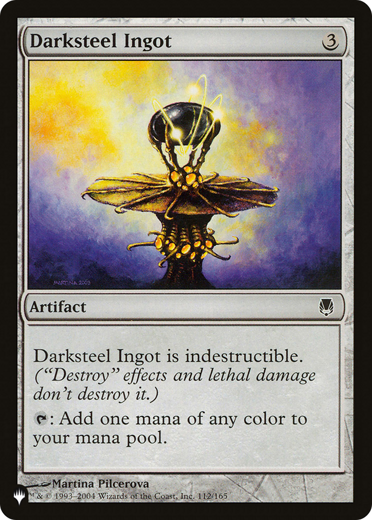 Darksteel Ingot [The List Reprints] | Gamers Paradise