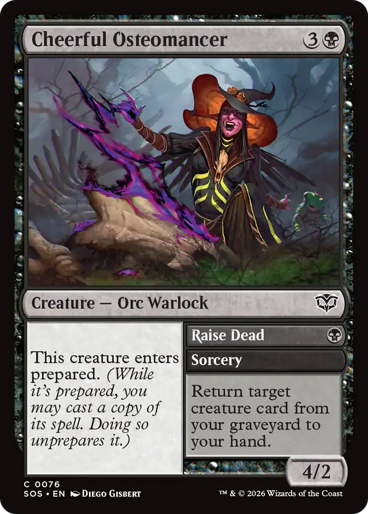 Cheerful Osteomancer [Secrets of Strixhaven] | Gamers Paradise