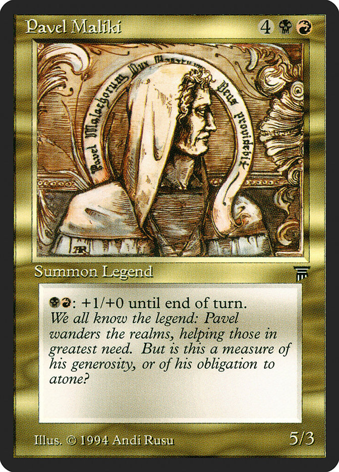 Pavel Maliki [Legends] | Gamers Paradise