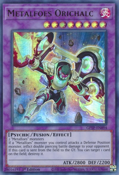 Metalfoes Orichalc [GFTP-EN094] Ultra Rare | Gamers Paradise