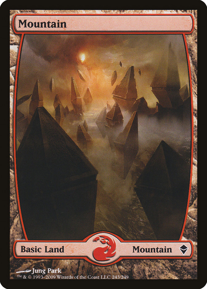 Mountain (243) [Zendikar] | Gamers Paradise