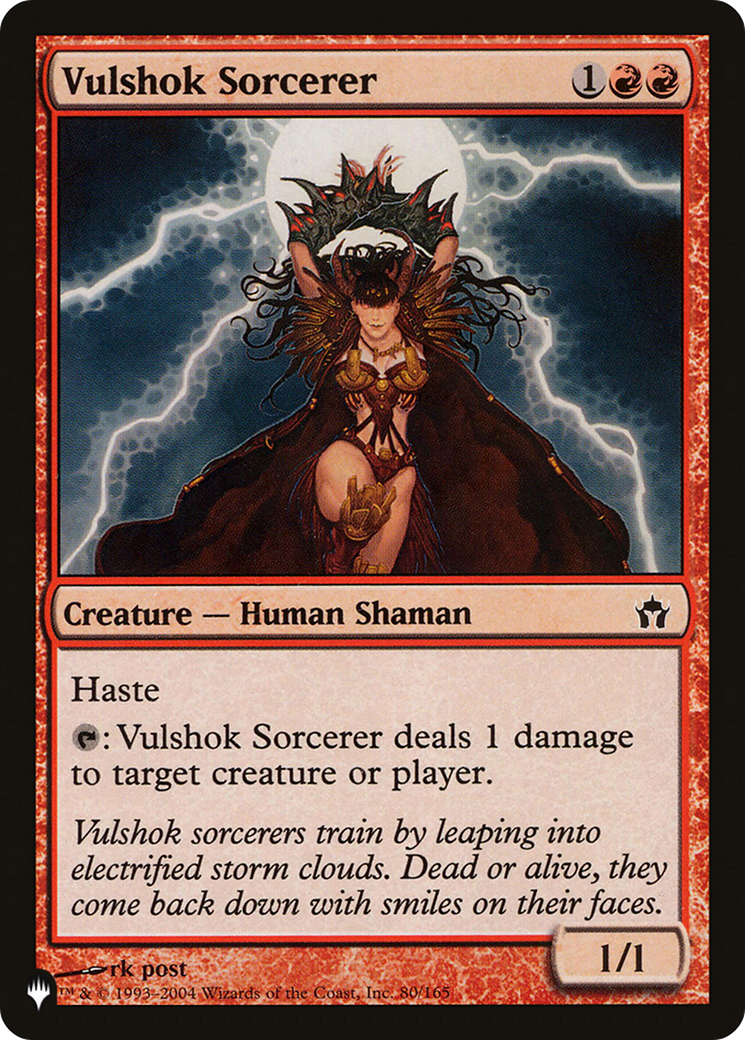 Vulshok Sorcerer [The List] | Gamers Paradise