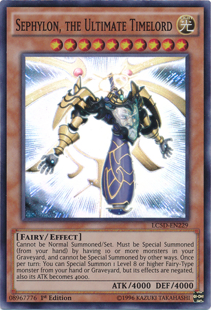 Sephylon, the Ultimate Timelord [LC5D-EN229] Super Rare | Gamers Paradise