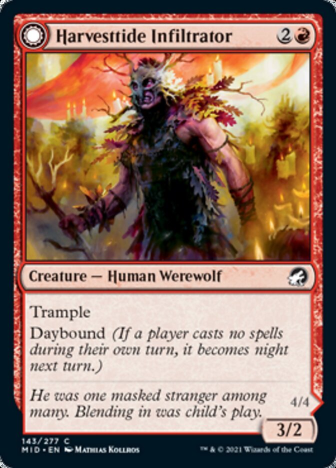 Harvesttide Infiltrator // Harvesttide Assailant [Innistrad: Midnight Hunt] | Gamers Paradise