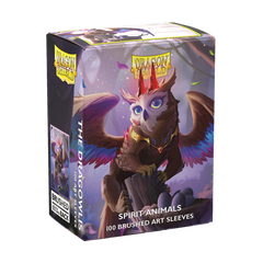 Dragon Shield: Standard 100ct Brushed Art Sleeves - The Dragowlis | Gamers Paradise