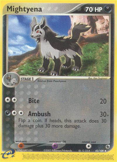 Mightyena (42/109) [EX: Ruby & Sapphire] | Gamers Paradise