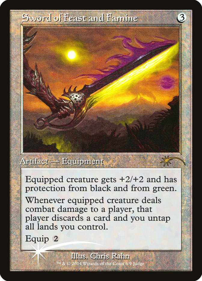 Sword of Feast and Famine [Judge Gift Cards 2014] | Gamers Paradise