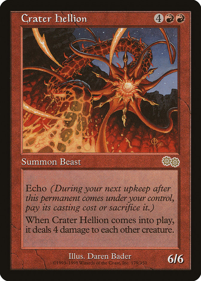 Crater Hellion [Urza's Saga] | Gamers Paradise