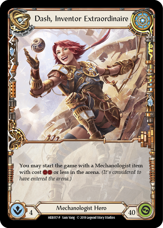 Dash, Inventor Extraordinaire [HER017-P] (Promo)  1st Edition Rainbow Foil | Gamers Paradise