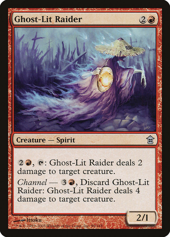 Ghost-Lit Raider [Saviors of Kamigawa] | Gamers Paradise
