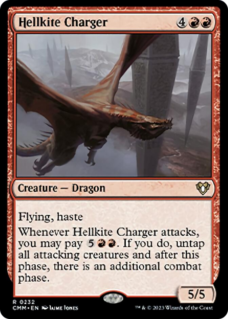 Hellkite Charger [Commander Masters] | Gamers Paradise