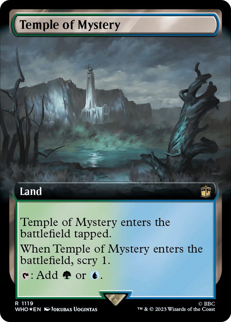 Temple of Mystery (Extended Art) (Surge Foil) [Doctor Who] | Gamers Paradise