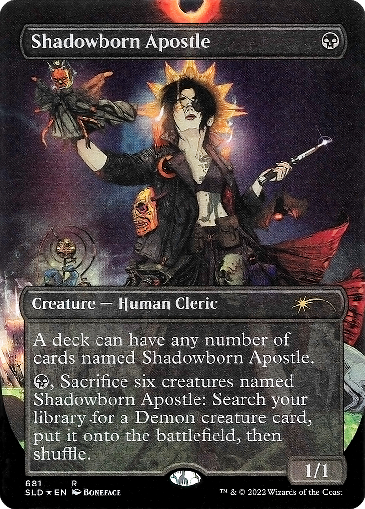 Shadowborn Apostle (681) (Borderless) [Secret Lair Drop Promos] | Gamers Paradise