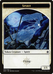 Spirit (002) // Spirit (010) Double-Sided Token [Ravnica Allegiance Guild Kit Tokens] | Gamers Paradise