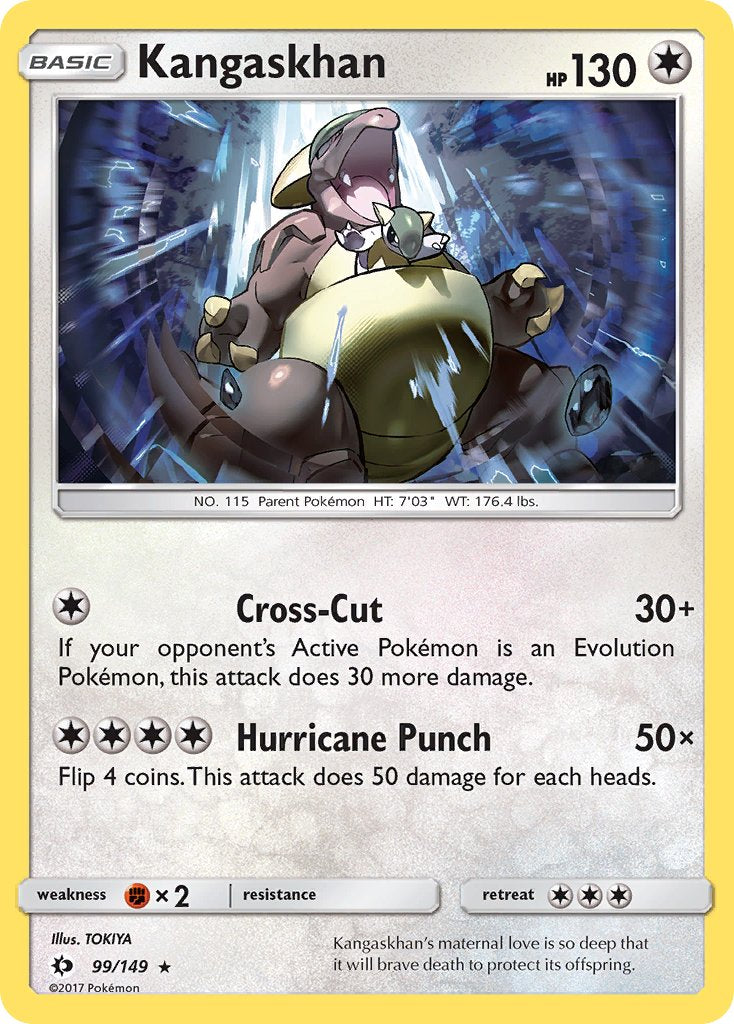 Kangaskhan (99/149) (Theme Deck Exclusive) [Sun & Moon: Base Set] | Gamers Paradise