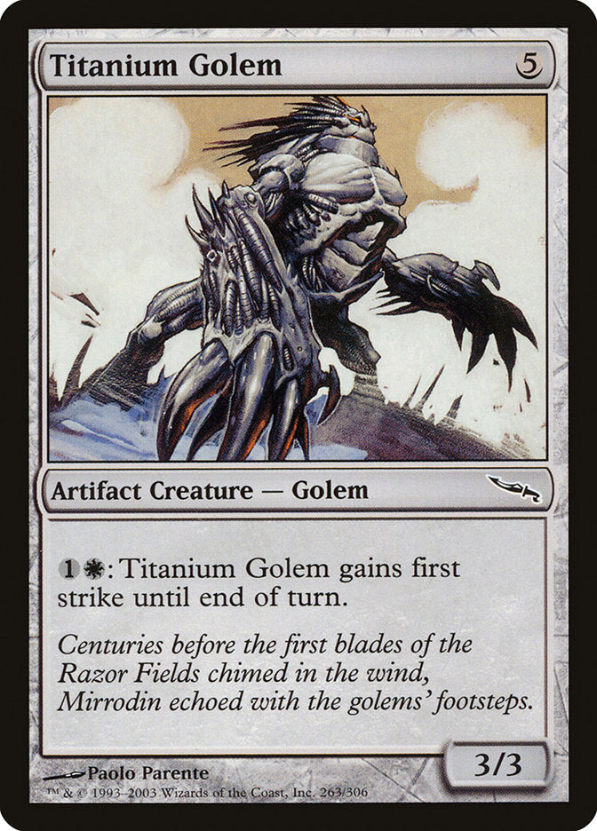 Titanium Golem [Mirrodin] | Gamers Paradise