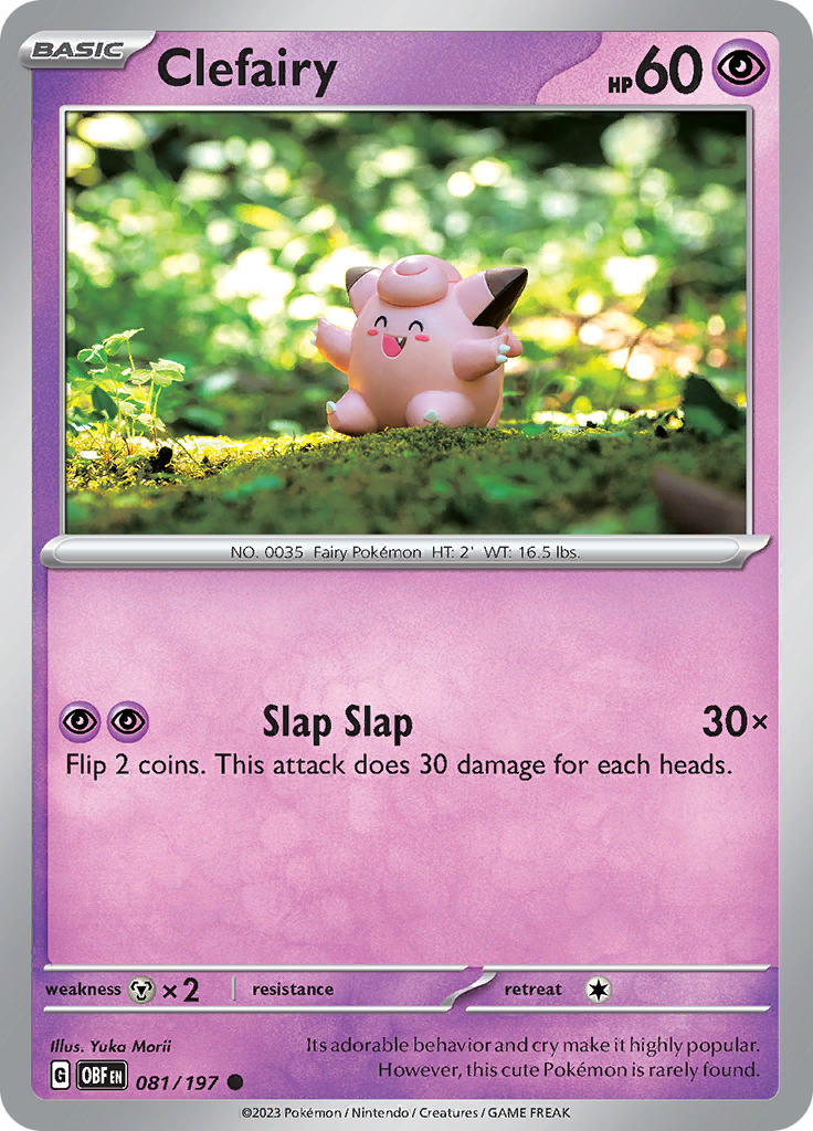 Clefairy (081/197) [Scarlet & Violet: Obsidian Flames] | Gamers Paradise