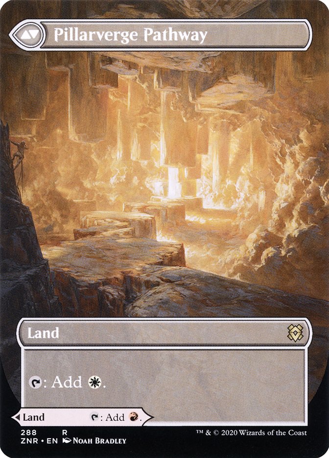 Needleverge Pathway // Pillarverge Pathway (Borderless Alternate Art) [Zendikar Rising] | Gamers Paradise
