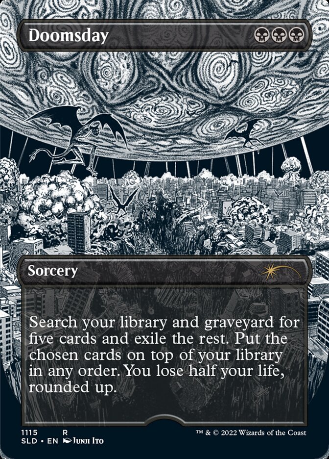 Doomsday (Borderless Etched Foil) [Secret Lair Drop Series] | Gamers Paradise