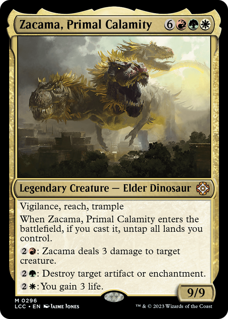 Zacama, Primal Calamity [The Lost Caverns of Ixalan Commander] | Gamers Paradise