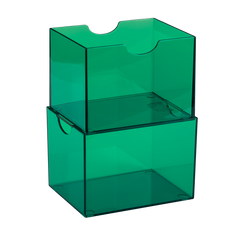 Dragon Shield: Strongbox - Clear Green | Gamers Paradise