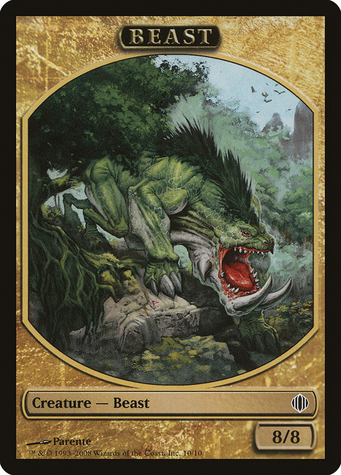 Beast Token [Shards of Alara Tokens] | Gamers Paradise