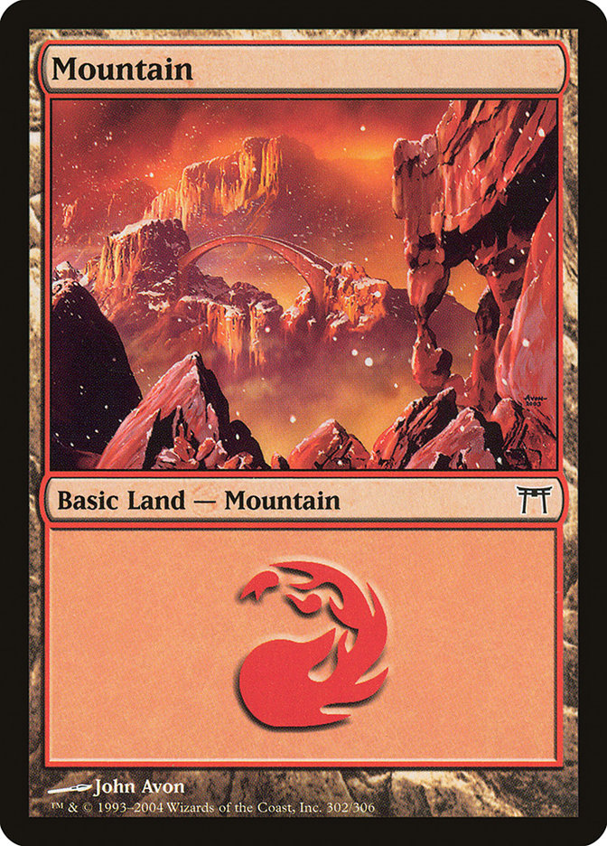 Mountain (302) [Champions of Kamigawa] | Gamers Paradise