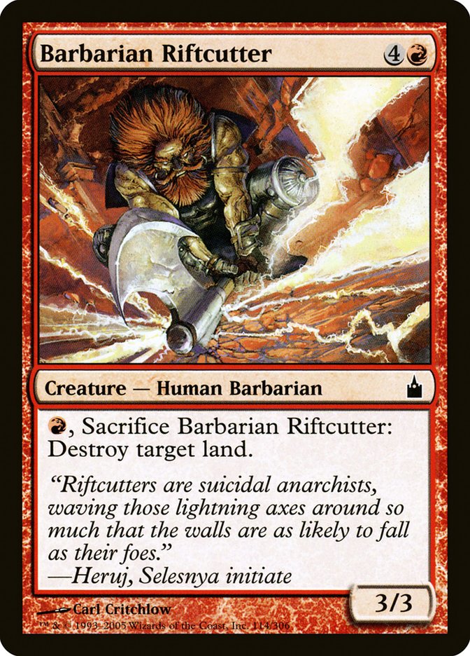 Barbarian Riftcutter [Ravnica: City of Guilds] | Gamers Paradise