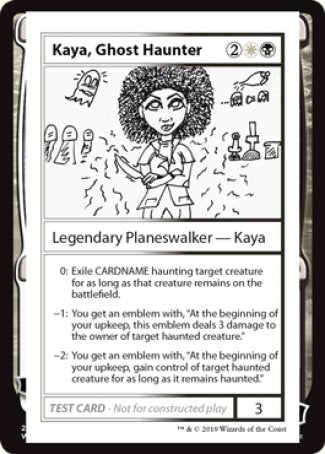 Kaya, Ghost Haunter (2021 Edition) [Mystery Booster Playtest Cards] | Gamers Paradise