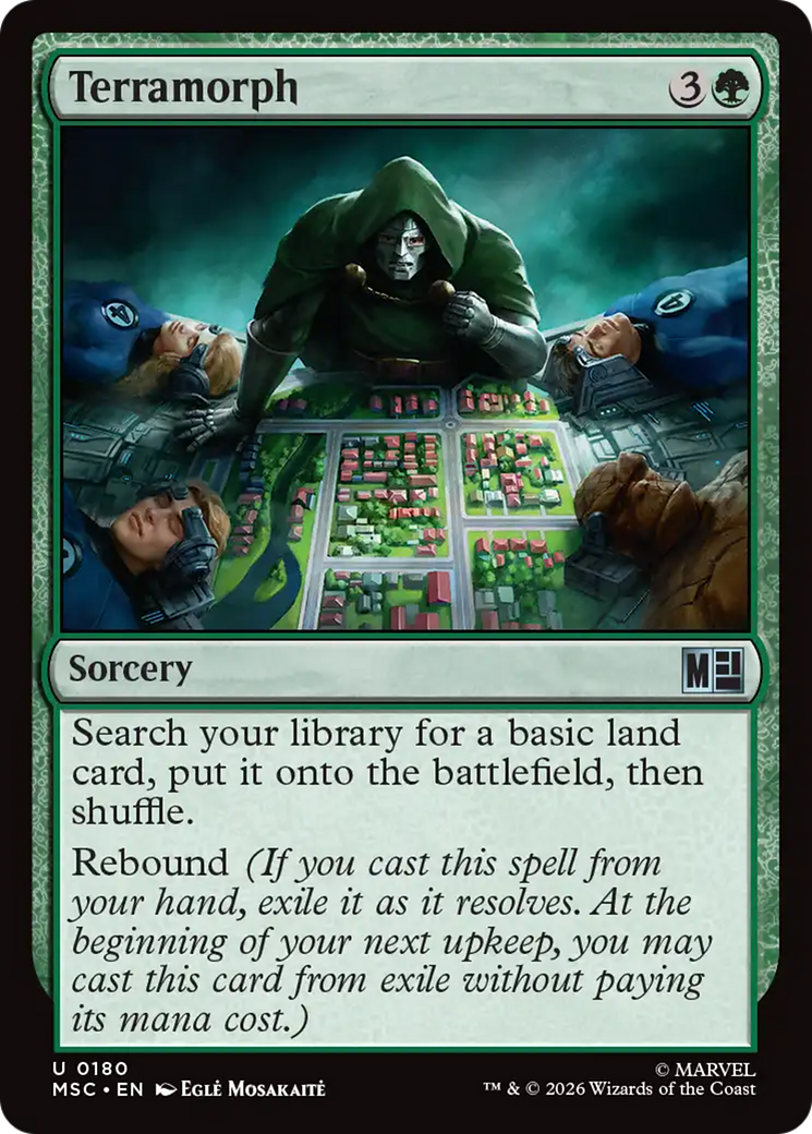 Terramorph (Surge Foil) [Marvel Super Heroes Commander] | Gamers Paradise