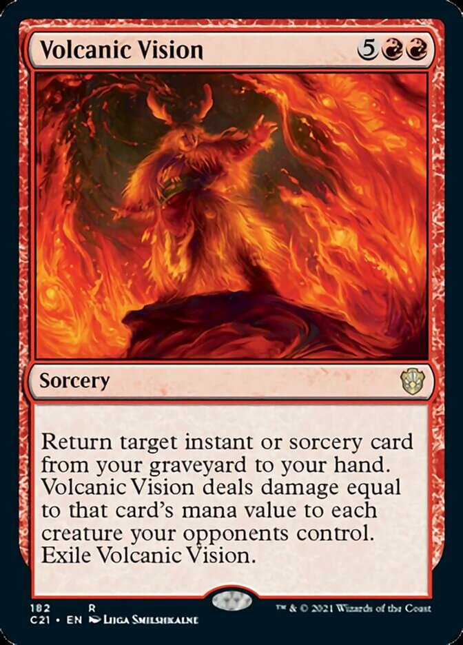 Volcanic Vision [Commander 2021] | Gamers Paradise