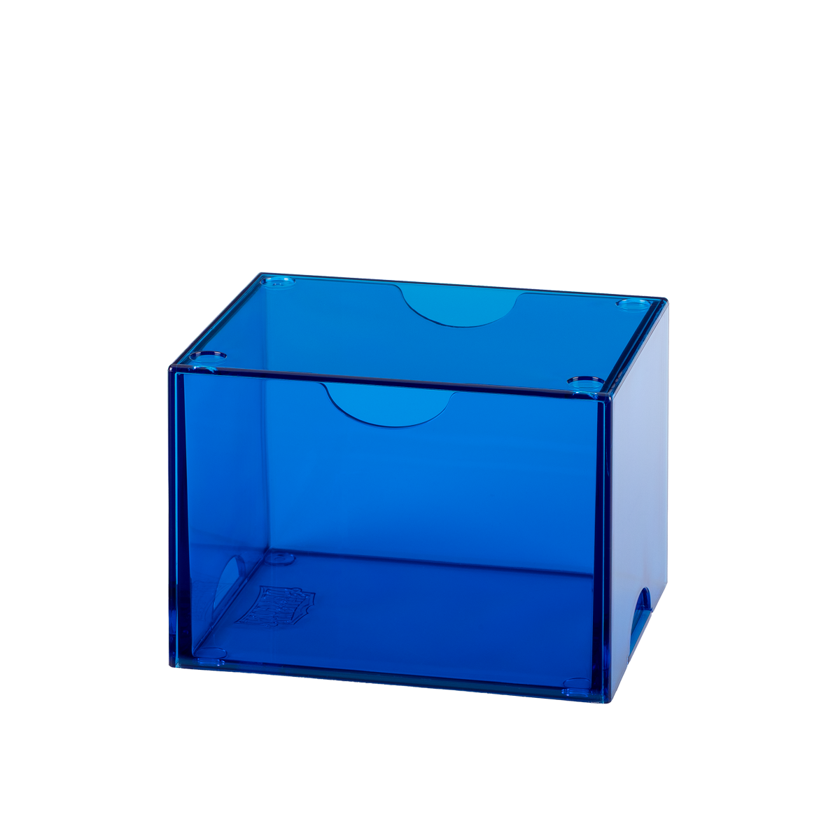 Dragon Shield: Strongbox - Clear Blue | Gamers Paradise