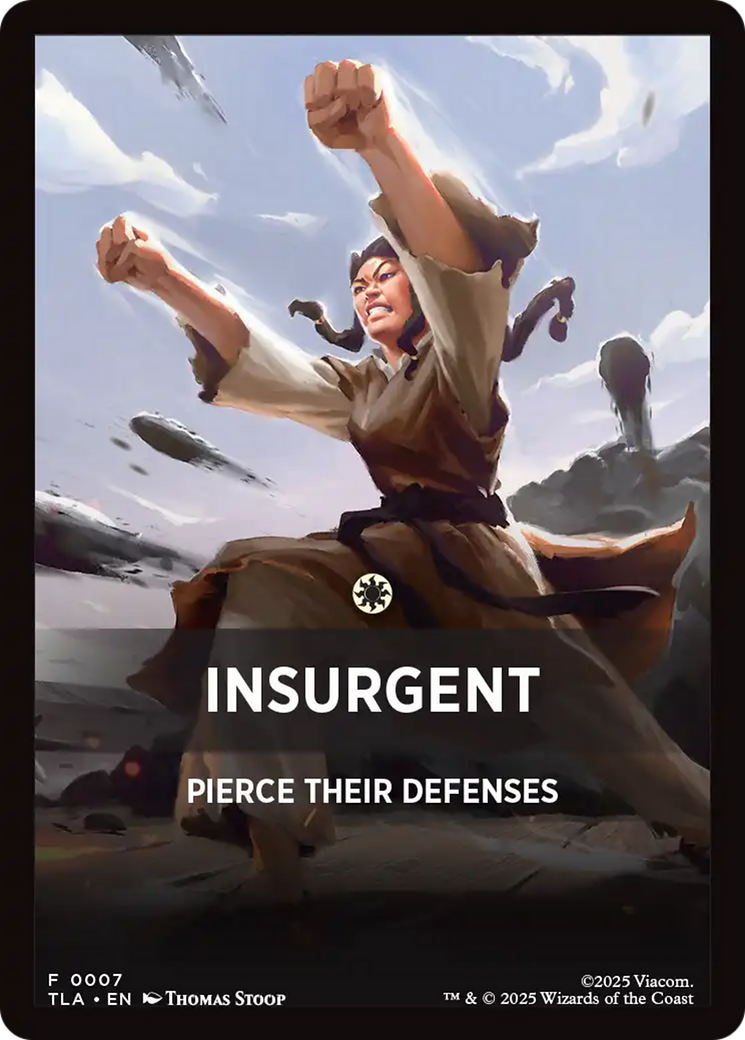 Insurgent Theme Card [Avatar: The Last Airbender Tokens] | Gamers Paradise
