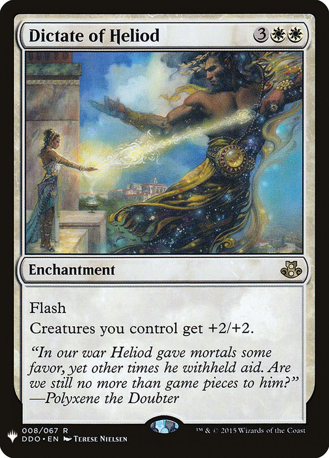 Dictate of Heliod [Mystery Booster] | Gamers Paradise