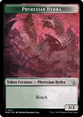 Elemental (9) // Phyrexian Hydra (11) Double-Sided Token [March of the Machine Tokens] | Gamers Paradise