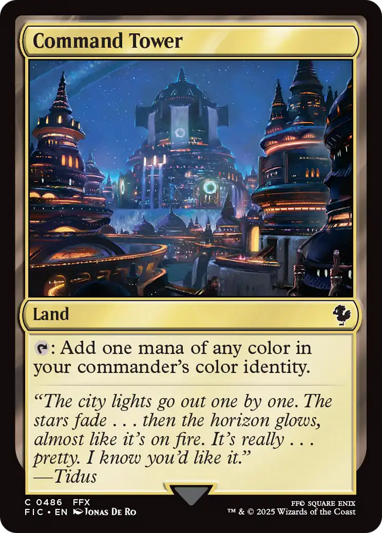 Command Tower (0486) [FINAL FANTASY Commander] | Gamers Paradise