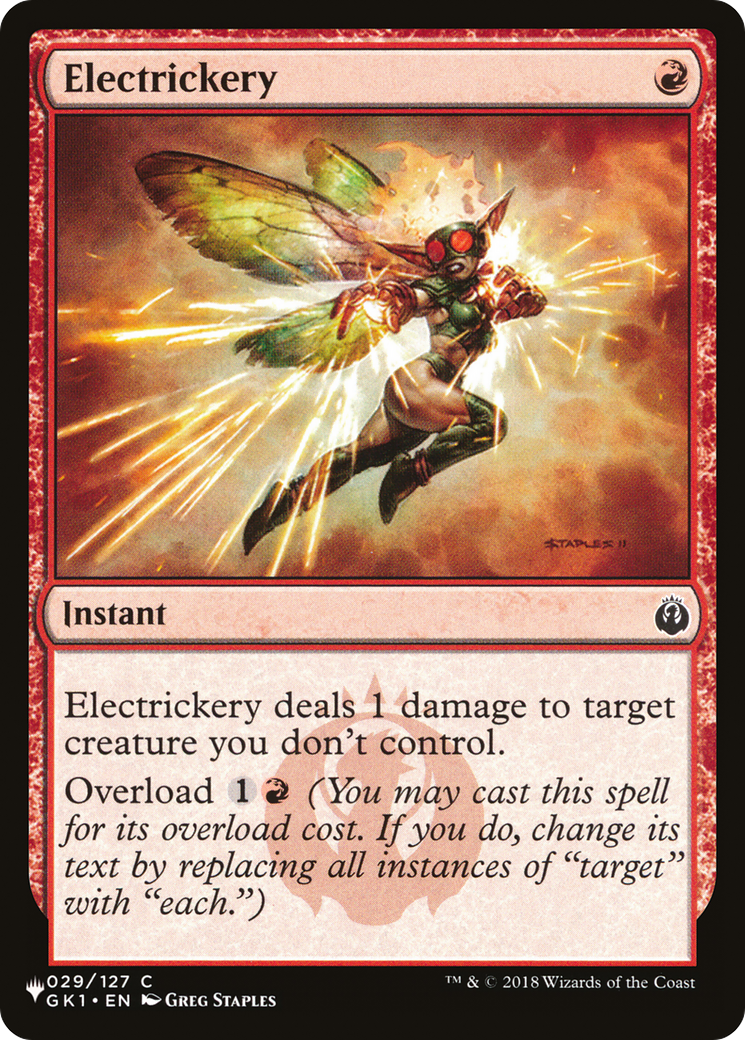 Electrickery [The List Reprints] | Gamers Paradise