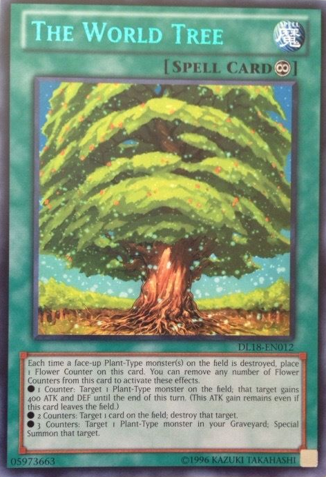 The World Tree (Green) [DL18-EN012] Rare | Gamers Paradise
