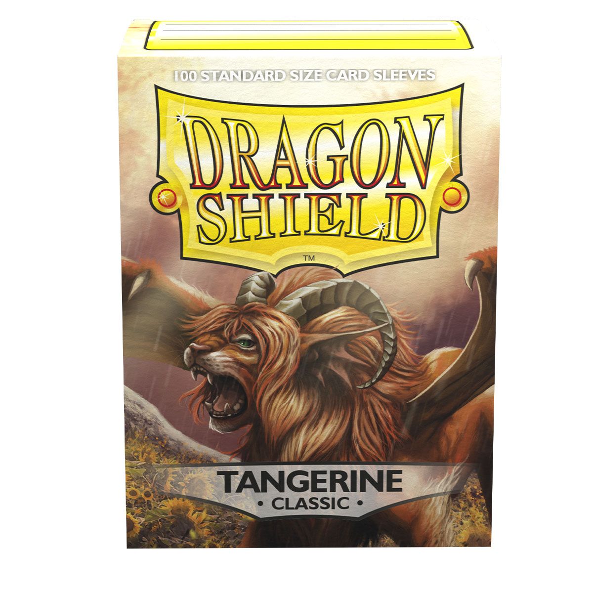 Dragon Shield: Standard 100ct Sleeves - Tangerine (Classic) | Gamers Paradise