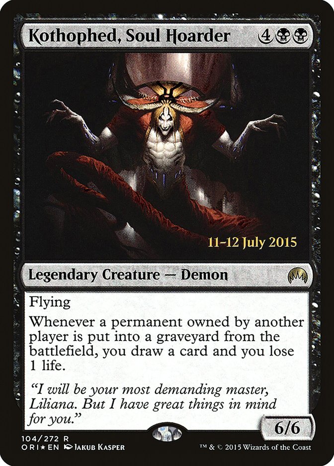Kothophed, Soul Hoarder [Magic Origins Prerelease Promos] | Gamers Paradise