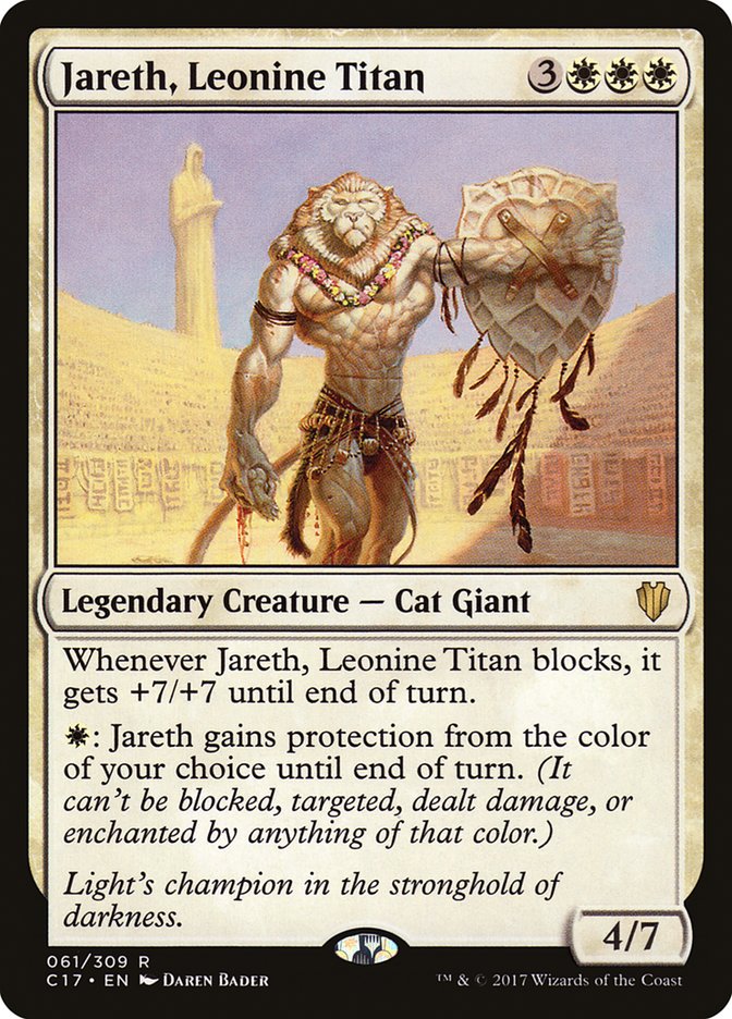Jareth, Leonine Titan [Commander 2017] | Gamers Paradise