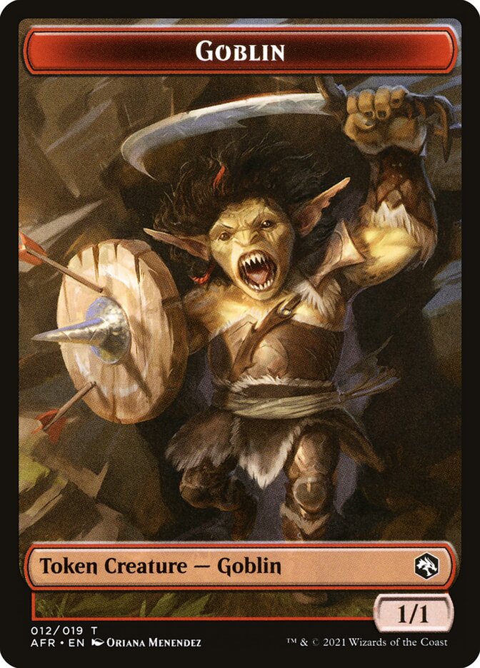 Lost Mine of Phandelver // Goblin Double-Sided Token [Dungeons & Dragons: Adventures in the Forgotten Realms Tokens] | Gamers Paradise