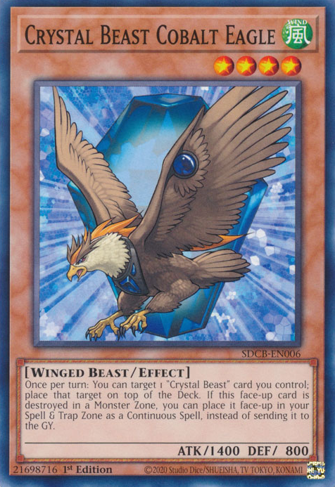 Crystal Beast Cobalt Eagle [SDCB-EN006] Common | Gamers Paradise