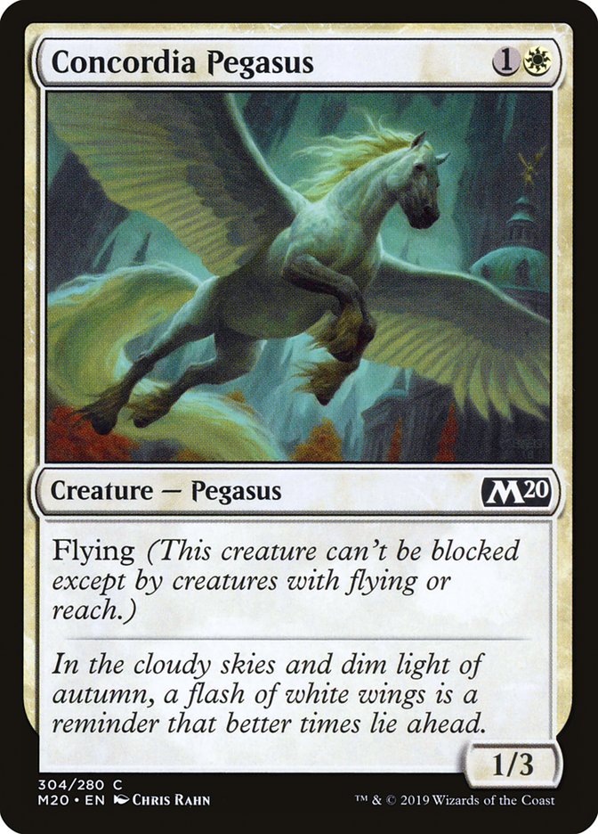 Concordia Pegasus [Core Set 2020] | Gamers Paradise